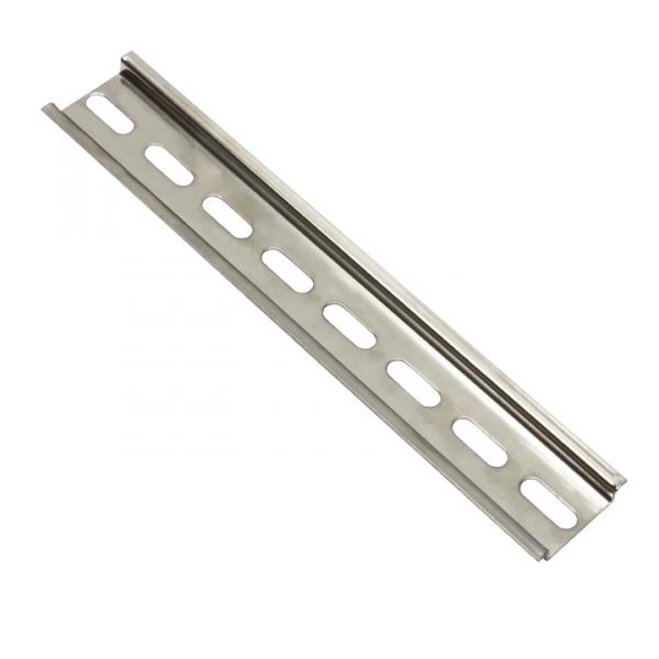Рейка DIN  125мм EKF перфорированная