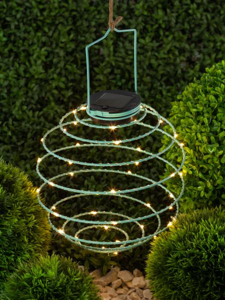 Светильник садово-парковый ЭРА ERASF012-29 Спираль на солнечной батарее, 22 см