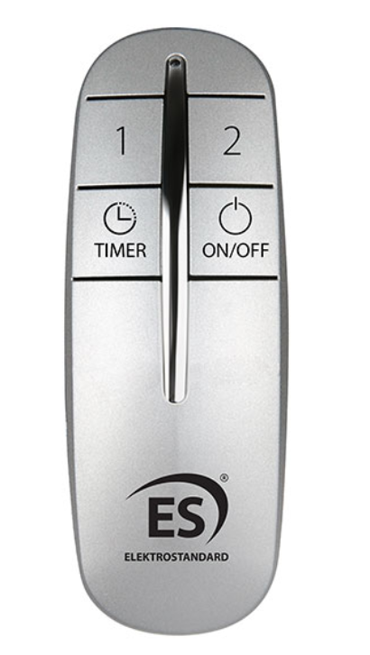 Пульт управления Y9 Серебро (2 канала) Elektrostandard