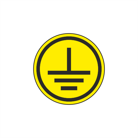 Символ "Заземление" 30х30 IEK