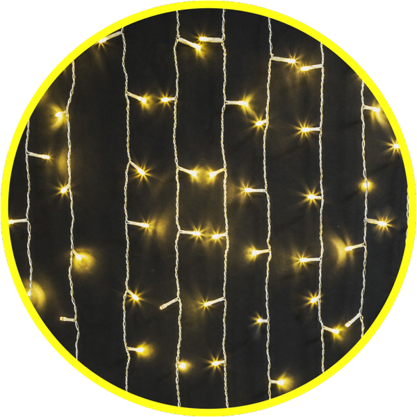 Гирлянда внутренняя Navigator 61 867 NGF-C02-357WW-8-2x1.5m-230-TR-IP20 занавес Теплый белый IP20