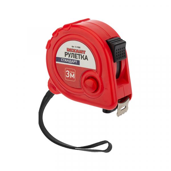 Рулетка " Стандарт" 3м*16мм Rexant 12-9000
