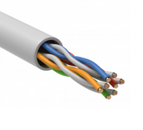 U/UTP категория 5E 4 пары LSZH Кабель витая пара белый GENERICA