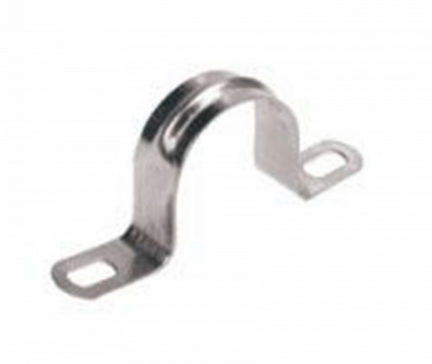 Скоба металлическая двухлапковая d19-20mm Уралпласт