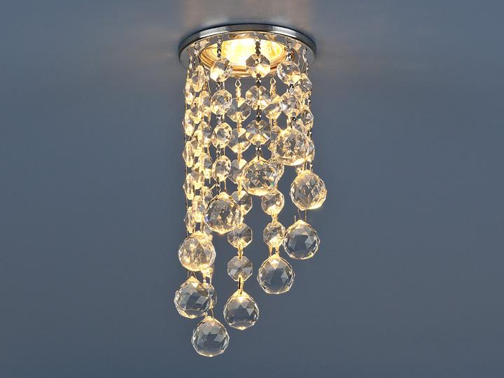 Светильник точечный Elektrostandard  205C-C MR16 CH/CL хром/прозрачный