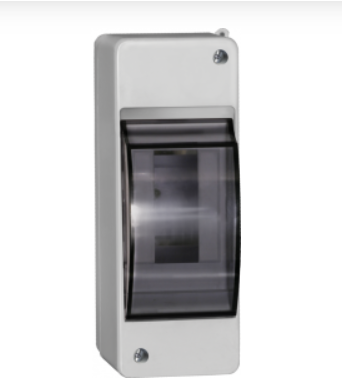 Бокс навесной IEK ЩРН-П- 2  MKP42-N-02-30-20 для 2 автоматов ткрытая установка с прозрачной  крышкой