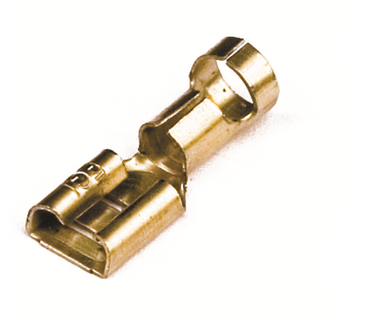 Разъём плоский РП-М 2,5-6 Наконечник плоский (розетка) 2,5-6 кв.мм 6,3х0,8 мм (РП-М)