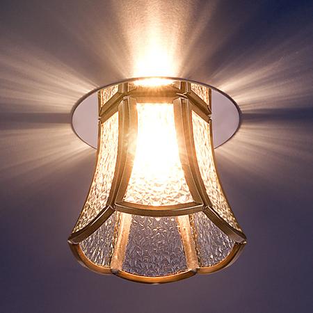 Точечный светильник Elektrostandard 8375 G9 бронза/прозрачный (SB/Clear)